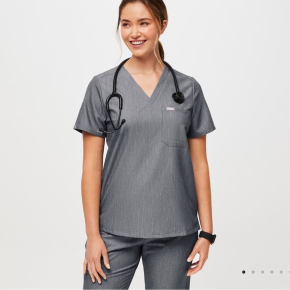 Grey Figs gray jogger SET - Picture 2 of 3